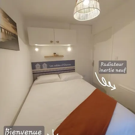 T2 Cosy Avec Balcon Apercu Aux Sables D'olonne Appartamento Les Sables-dʼOlonne