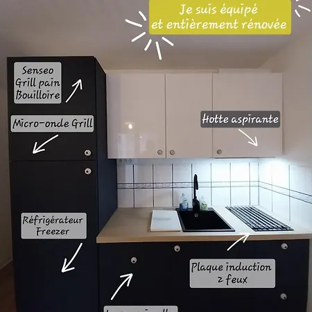 Lägenhet T2 Cosy Avec Balcon Apercu Aux Sables D'olonne Les Sables-dʼOlonne