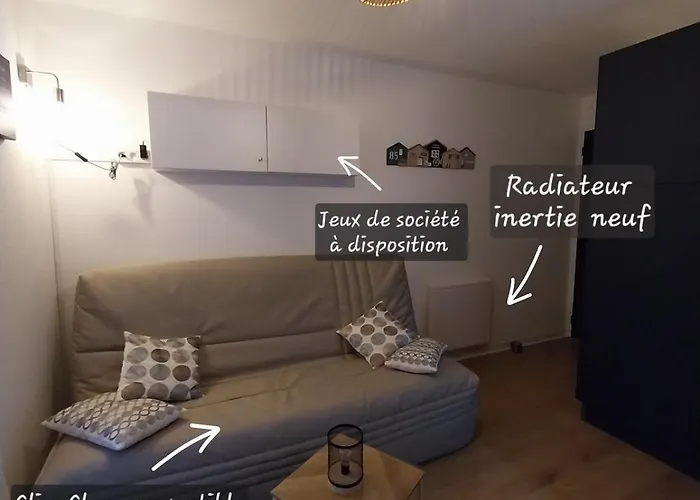 T2 Cosy Avec Balcon Apercu Aux Sables D'olonne Apartment Les Sables-d'Olonne